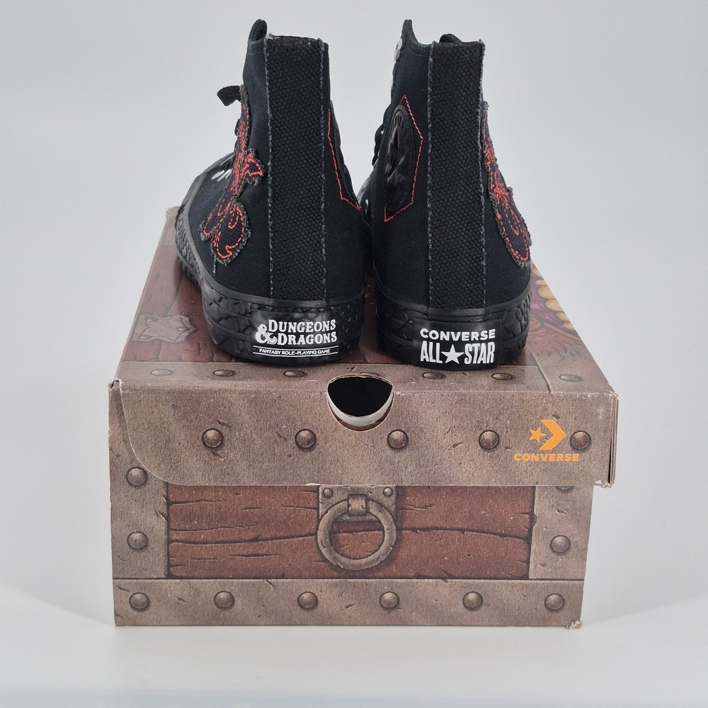 Converse X Dungeons & Dragons Chuck Taylor All Star Hi Womens Size 8 A09886C NIB - Picture 11 of 13